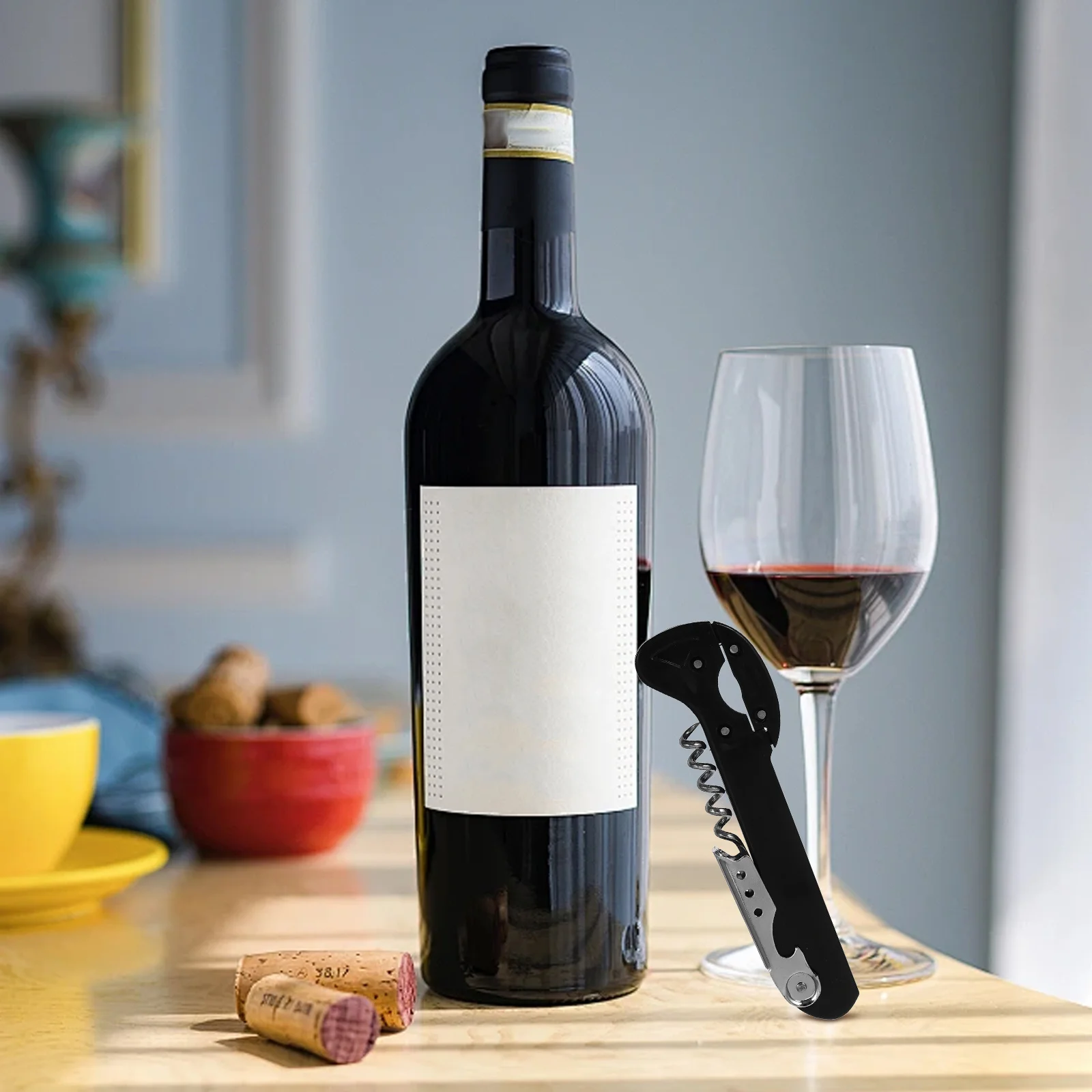 Red Wine Opener Multifunction Manual Stainless Steel Bottle Opener Party Beer Soda Corkscrew Tool Corkscrew Wine Opening Tool
Red Wine Opener Multifunction Manual Stainless Steel Bottle Opener Party Beer Soda Corkscrew Tool Corkscrew Wine Opening Tool