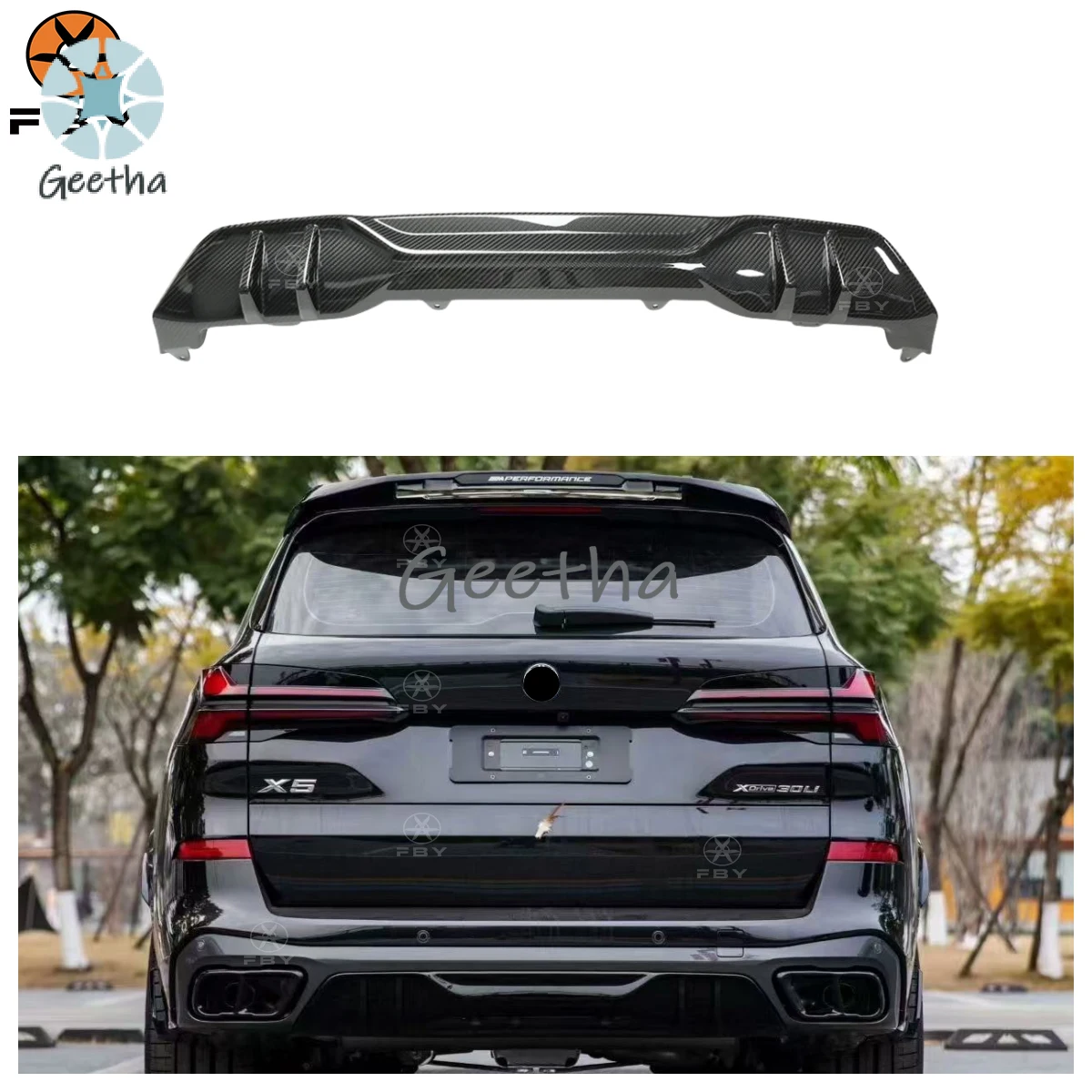 Hight Quality MP Style Carbon Fiber Rear Bumper Lip for BMW G05 X5 LCI 2020-2024 Carbon Fiber Rear Diffuser
Hight Quality MP Style Carbon Fiber Rear Bumper Lip for BMW G05 X5 LCI 2020-2024 Carbon Fiber Rear Diffuser