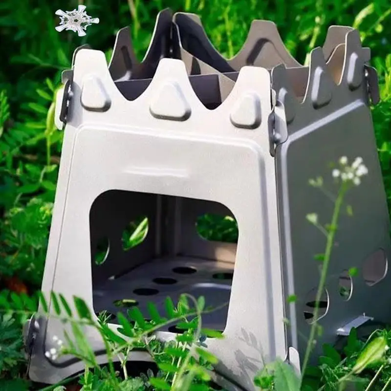 Wood Stove Titanium Stove Cooking Equipment Folding Furnace Burner Large Picnic Titanium Ultralight Wide Opening
Wood Stove Titanium Stove Cooking Equipment Folding Furnace Burner Large Picnic Titanium Ultralight Wide Opening