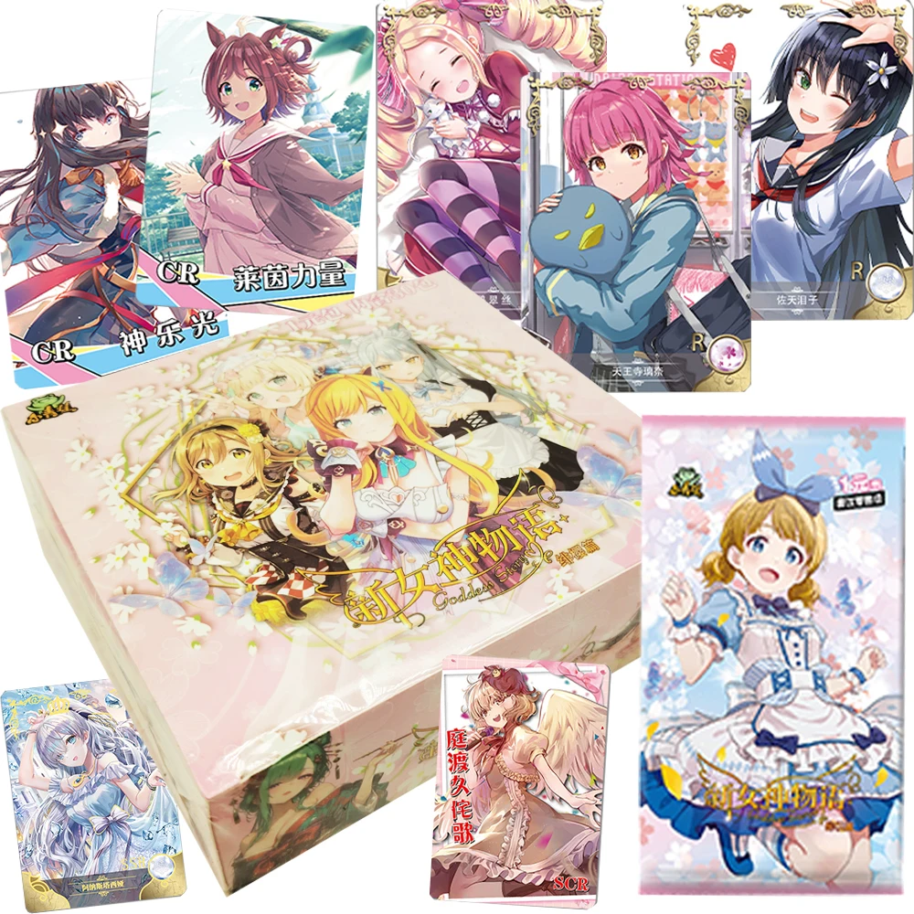 Коллекция карт Goddess Story Cherry Blossom Chapter, аниме, очаровательные девушки, креативные периферийные устройства, TCG, карты с игровыми персонажами, игрушки, подарки 
Коллекция карт Goddess Story Cherry Blossom Chapter, аниме, очаровательные девушки, креативные периферийные устройства, TCG, карты с игровыми персонажами, игрушки, подарки