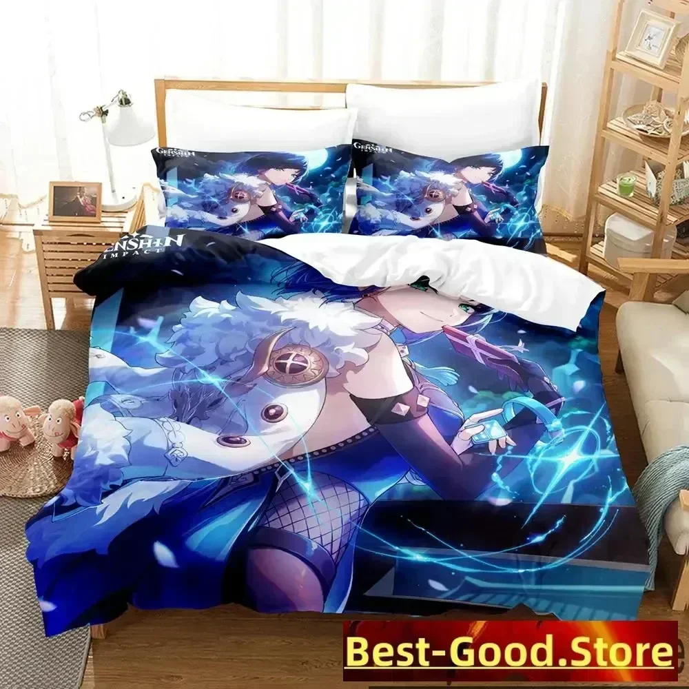 3D Print Anime Game Yelan Genshin Impact Bedding Set Duvet Cover Sheet Pillowcase Bed Full Queen King Size Comforter Bedroom
3D Print Anime Game Yelan Genshin Impact Bedding Set Duvet Cover Sheet Pillowcase Bed Full Queen King Size Comforter Bedroom