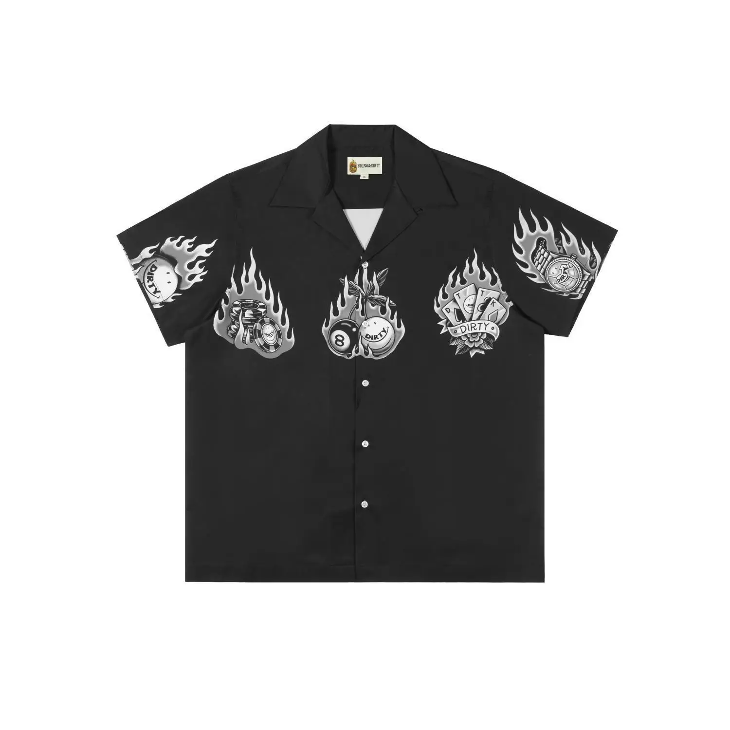 American Style Print Graphic t shirts Harajuku y2k Cuban Collar Short Sleeved Oversized t shirts Hawaiian Men Clothing
American Style Print Graphic t shirts Harajuku y2k Cuban Collar Short Sleeved Oversized t shirts Hawaiian Men Clothing