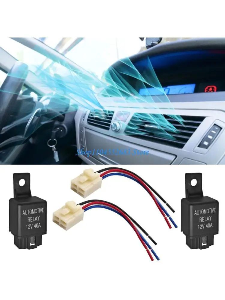 Y6GD Set of 2 4 Pin Universals 12V 40.0A Automotive Relays Featuring Socket Bundles
Y6GD Set of 2 4 Pin Universals 12V 40.0A Automotive Relays Featuring Socket Bundles