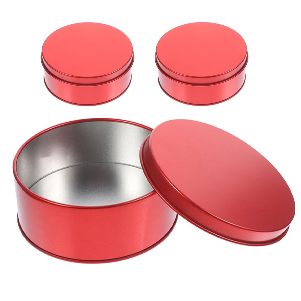 3 pcs Tinplate Boxes Round Cookie Jars Candy Containers Empty Storage Home Organizer Sturdy Metal Box Sugar Snack Keeper
3 pcs Tinplate Boxes Round Cookie Jars Candy Containers Empty Storage Home Organizer Sturdy Metal Box Sugar Snack Keeper