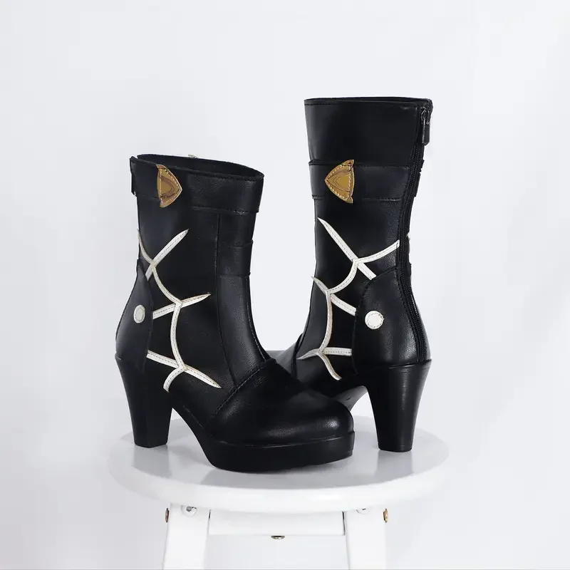 Honkai Star Rail Game Kafka Cosplay Shoes Kafka Cosplay Cosplay Costume Outfit Uniform Kafka Accessories Props Pu Leather Sh@0Z*
Honkai Star Rail Game Kafka Cosplay Shoes Kafka Cosplay Cosplay Costume Outfit Uniform Kafka Accessories Props Pu Leather Sh@0Z*