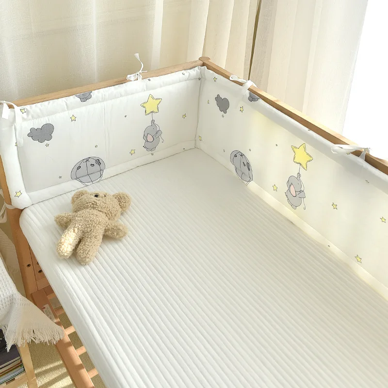 Baby Crib Pure Cotton Bumper Newborn All Cotton One-Piece Bumper Baby Spliced Bed Anti-Collision Bumper CJ281
Baby Crib Pure Cotton Bumper Newborn All Cotton One-Piece Bumper Baby Spliced Bed Anti-Collision Bumper CJ281