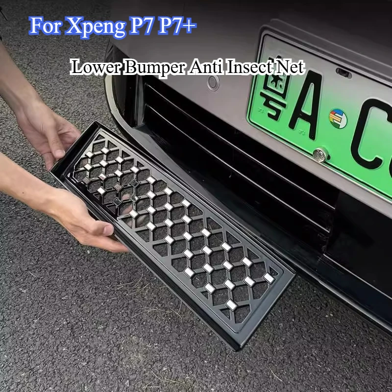 Car Lower Bumper Anti Insect Net for Xpeng P7 P7+ Front Grille Mesh Cover Air Inlet Vent Panel Anti-Dustproof Car Accessories
Car Lower Bumper Anti Insect Net for Xpeng P7 P7+ Front Grille Mesh Cover Air Inlet Vent Panel Anti-Dustproof Car Accessories