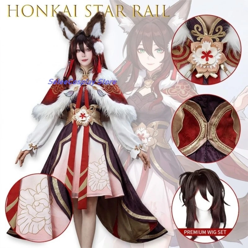 Honkai Star Rail Fugue Cosplay Costume Little Cute Cat Series Cosplay Outfit Game Anime Characte Set Ancient Style Role Play Cos
Honkai Star Rail Fugue Cosplay Costume Little Cute Cat Series Cosplay Outfit Game Anime Characte Set Ancient Style Role Play Cos