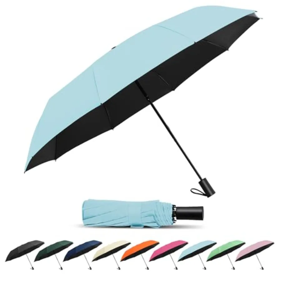 SoulRain 46" Travel Sun and rain Umbrella, Lightweight Windproof Umbrella, Portable Lightweight Compact Parasol with 95% UV Pro
SoulRain 46" Travel Sun and rain Umbrella, Lightweight Windproof Umbrella, Portable Lightweight Compact Parasol with 95% UV Pro