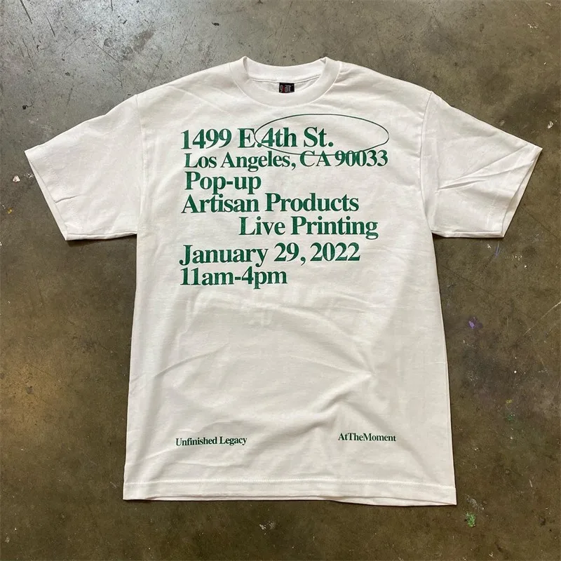 Heavyweight 260g Pure Cotton Short Sleeve T-Shirt with Letter Print Basic Oversize Style by Xiao Chen Story Multi
Heavyweight 260g Pure Cotton Short Sleeve T-Shirt with Letter Print Basic Oversize Style by Xiao Chen Story Multi
