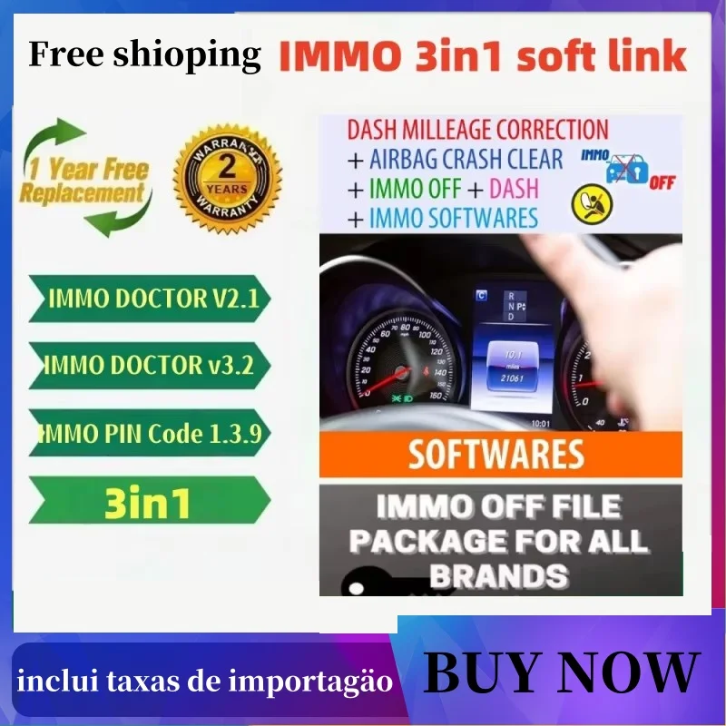 IMMO OFF FILE PACKAGE Immo Airbag DASH MILLEAGE CORRECTION + AIRBAG CRASH CLEAR + IMMO OFF + DASH + IMMO SOFTWARES / TOTAL 32 GB
IMMO OFF FILE PACKAGE Immo Airbag DASH MILLEAGE CORRECTION + AIRBAG CRASH CLEAR + IMMO OFF + DASH + IMMO SOFTWARES / TOTAL 32 GB
