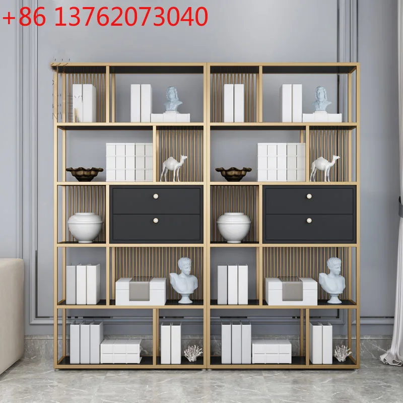 Роскошная полка из кованого железа в скандинавском стиле, многослойная книжная полка от пола до потолка для домашнего кабинета
Роскошная полка из кованого железа в скандинавском стиле, многослойная книжная полка от пола до потолка для домашнего кабинета