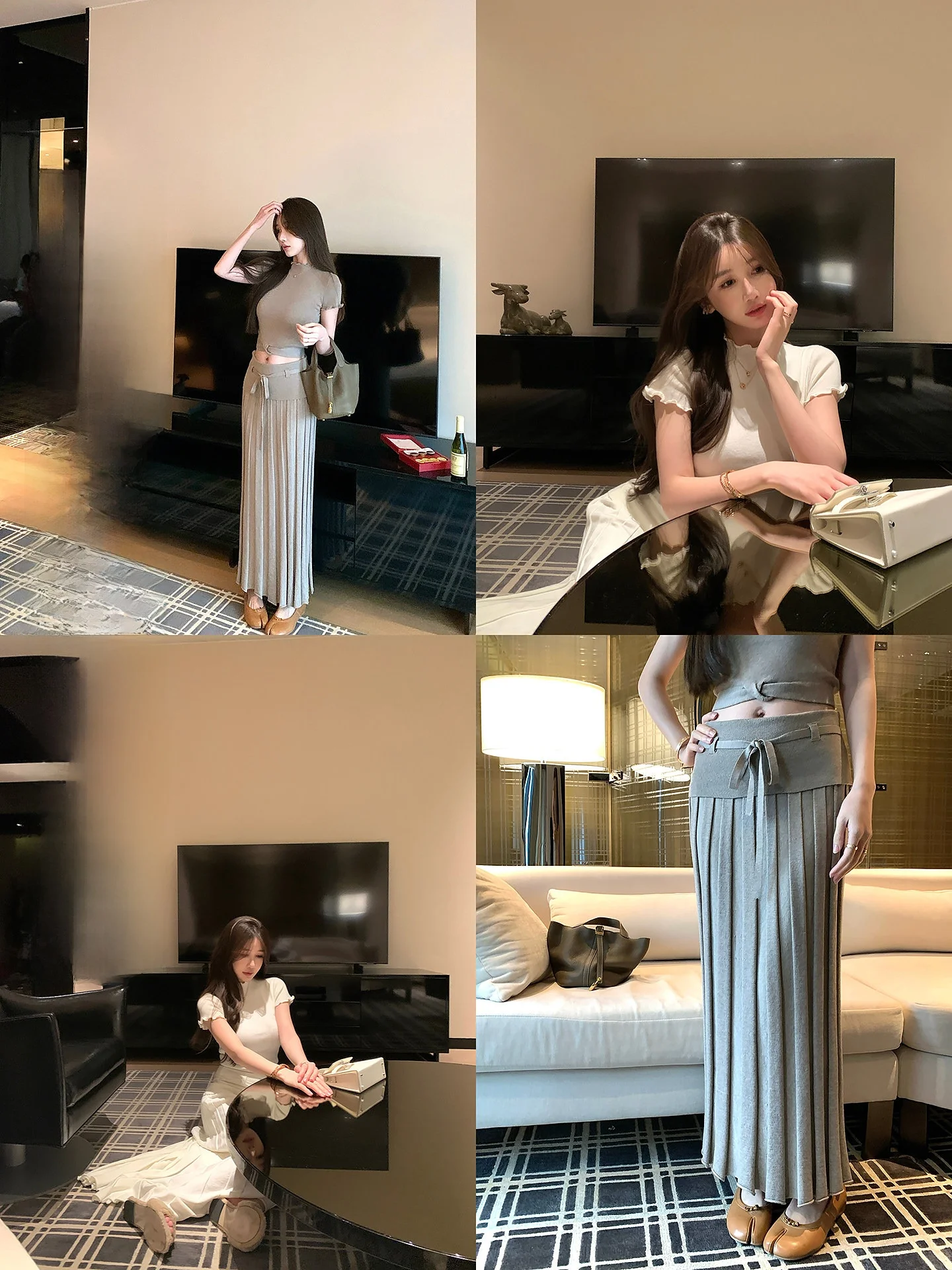 Spring Commute Sle Women's Knitted Sweater ort Sve Long Straight round Ne Knitwear Skirt Set Comfortable Medium Soft...
Spring Commute Sle Women's Knitted Sweater ort Sve Long Straight round Ne Knitwear Skirt Set Comfortable Medium Soft...