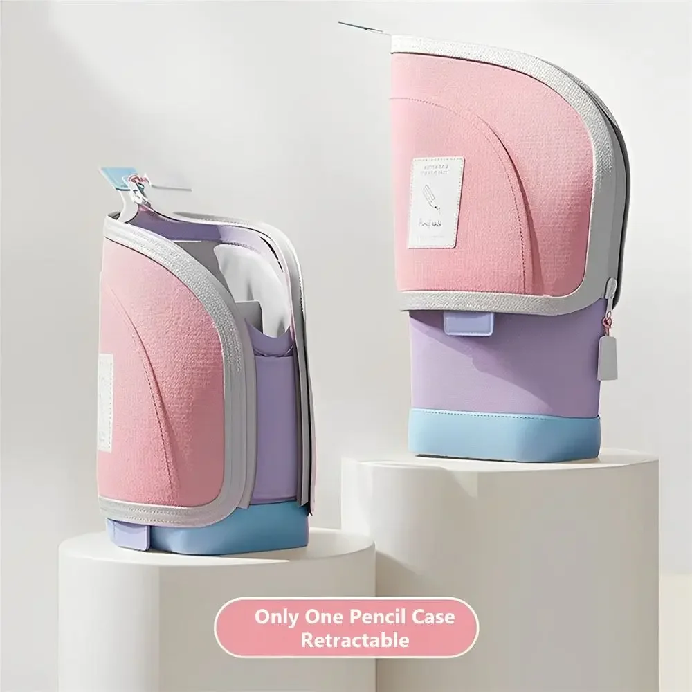 2-in-1 Portable Vertical Student Pencil Bag Pen Holder Standing Pencil Case Retractable Desk Supplies
2-in-1 Portable Vertical Student Pencil Bag Pen Holder Standing Pencil Case Retractable Desk Supplies