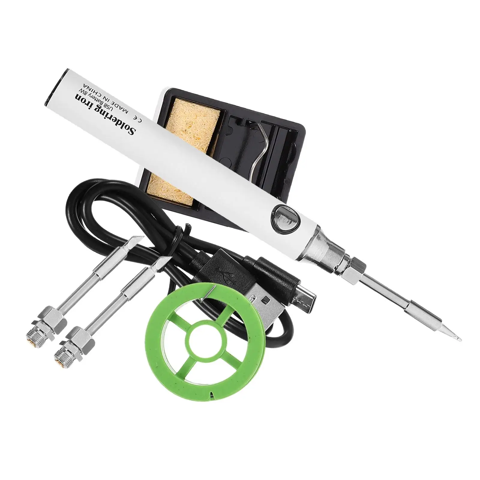 Mini Soldering Iron USB 5V Portable Cordless Electric Welding Tool DIY Handheld Aluminum Alloy Professional Low Voltage
Mini Soldering Iron USB 5V Portable Cordless Electric Welding Tool DIY Handheld Aluminum Alloy Professional Low Voltage