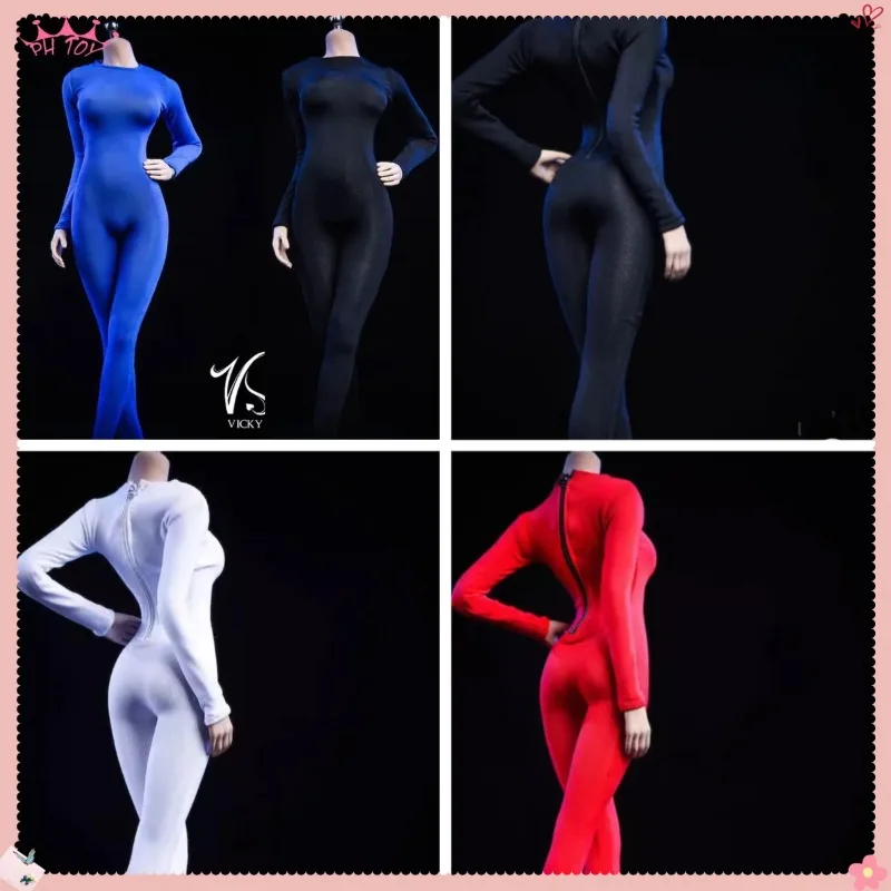 1/6 19XG37 Female Soldier Leotard Jumpsuit Tight Long Sleeve Bodysuit Clothes for 12inch Action Figure PH Body Doll Model 
1/6 19XG37 Female Soldier Leotard Jumpsuit Tight Long Sleeve Bodysuit Clothes for 12inch Action Figure PH Body Doll Model
