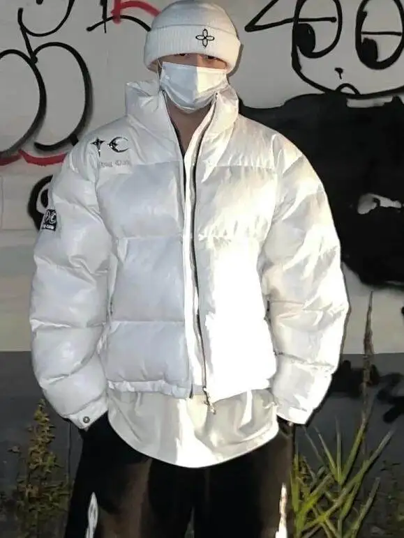 CT Тяжелая стеганая парка с воротником-стойкой — ветрозащитная теплая утолщенная свободная кожаная куртка на зиму
CT Тяжелая стеганая парка с воротником-стойкой — ветрозащитная теплая утолщенная свободная кожаная куртка на зиму