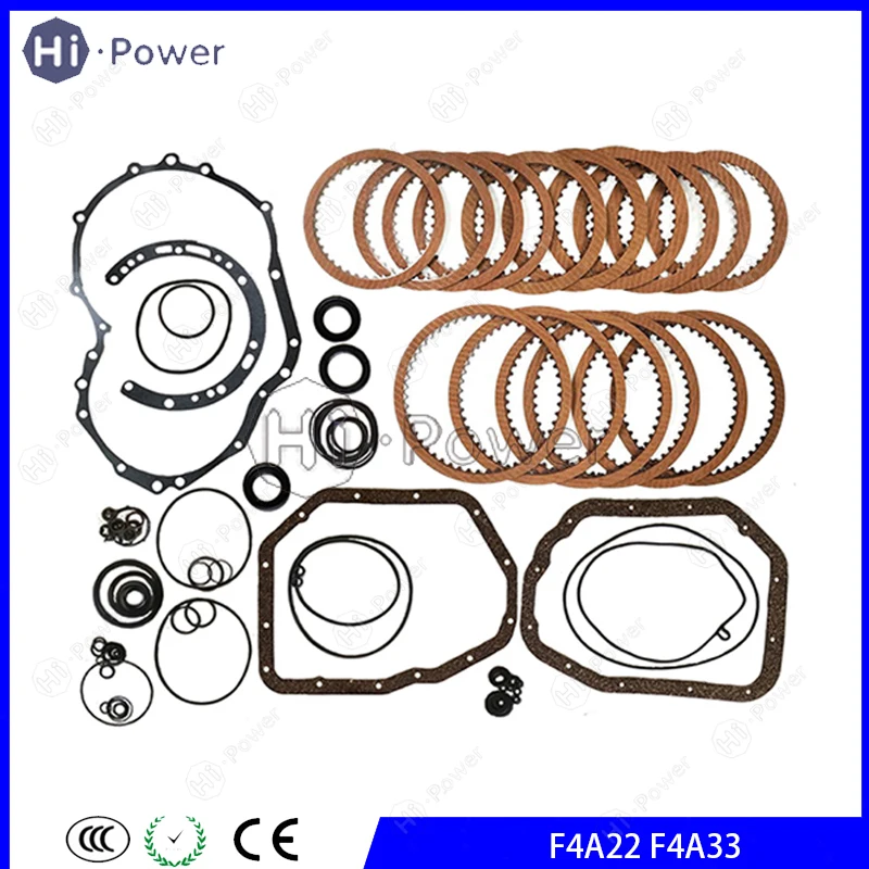 Transmission Seal Overhaul Kit F4A232 F4A222 F4A212 Friction Plate For MITSUBISHI KM175 KM177 KM179 car Gearbox Disc Rebuild Kit
Transmission Seal Overhaul Kit F4A232 F4A222 F4A212 Friction Plate For MITSUBISHI KM175 KM177 KM179 car Gearbox Disc Rebuild Kit