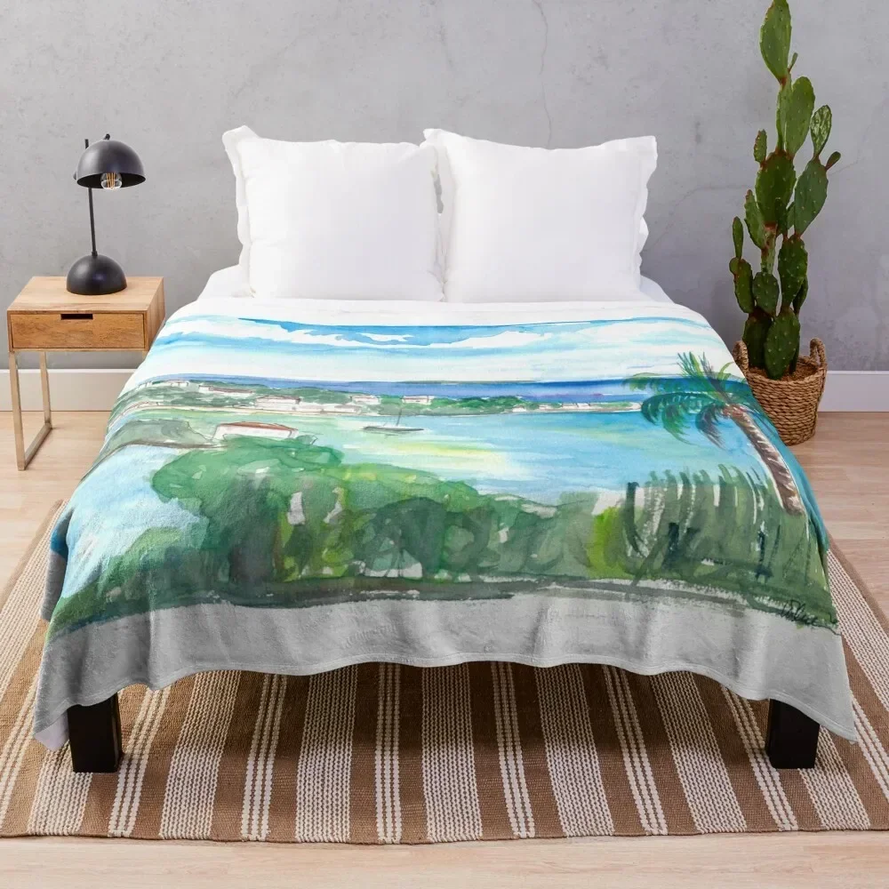 Cruz Bay US Virgin Islands Seaview Scene on Saint John Throw Blanket Spring Fall Cozy Throw Blanket for Couch
Cruz Bay US Virgin Islands Seaview Scene on Saint John Throw Blanket Spring Fall Cozy Throw Blanket for Couch
