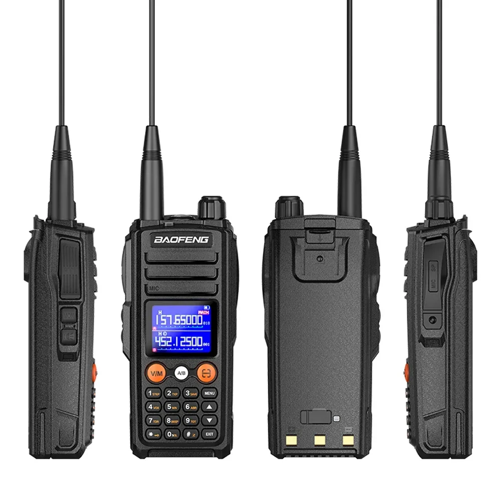 Baofeng UV-27 15 Вт Рация дальнего действия Беспроводная частота копирования 999CH Двусторонняя любительская радиостанция Портативное радиостанция с портом VHF UHF FM Type-C
Baofeng UV-27 15 Вт Рация дальнего действия Беспроводная частота копирования 999CH Двусторонняя любительская радиостанция Портативное радиостанция с портом VHF UHF FM Type-C