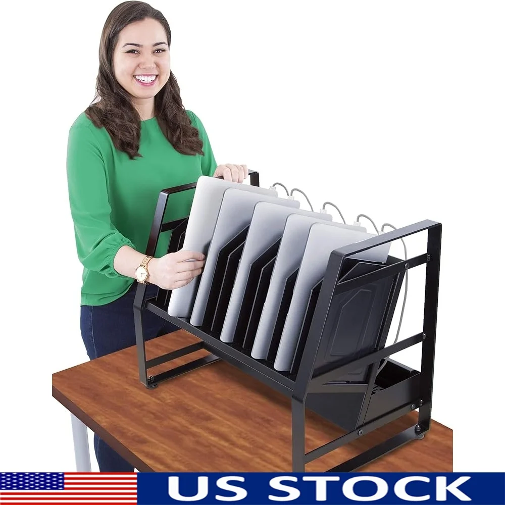 14 Device Charging Cart Laptops Tablets Chromebooks Mobile Storage with Locking Wheels and Padded Slots
14 Device Charging Cart Laptops Tablets Chromebooks Mobile Storage with Locking Wheels and Padded Slots