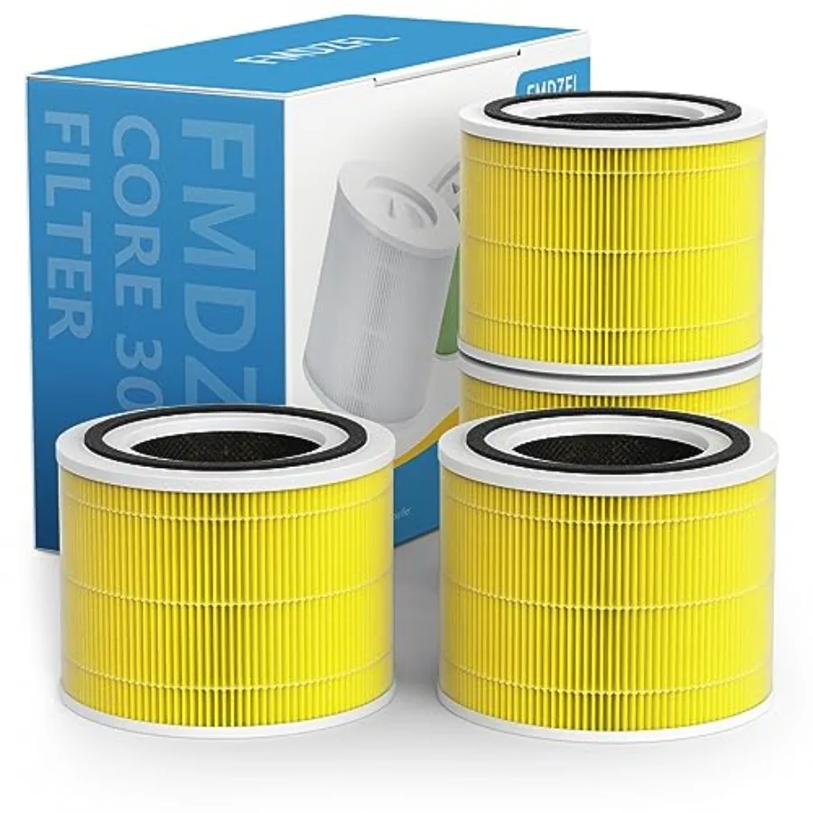 Core 300 Replacement Filter Compatible with LEVOIT Core 300 Core 300S VortexAir Purifier, 3-in-1 Pre-filter, H13 Grade True HEP
Core 300 Replacement Filter Compatible with LEVOIT Core 300 Core 300S VortexAir Purifier, 3-in-1 Pre-filter, H13 Grade True HEP