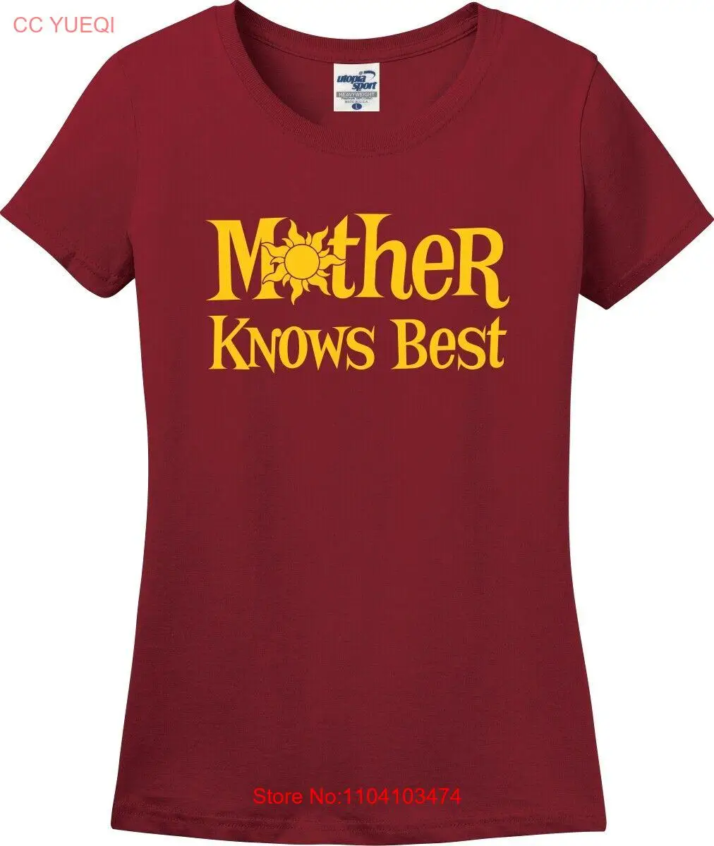 Женская футболка Mother Knows Best Funny Missy Fit (S-3X) 
Женская футболка Mother Knows Best Funny Missy Fit (S-3X)