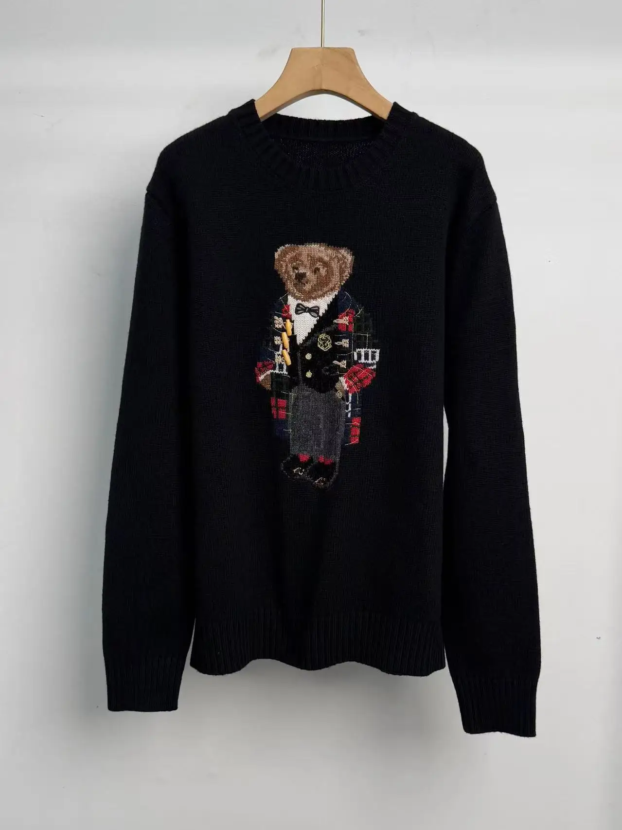 Unisex Bear Wool Sweater Women's Style Loose Fit round Neck Long Sleeve Warmth Commute Fashion Online Exclusive Spring Season
Unisex Bear Wool Sweater Women's Style Loose Fit round Neck Long Sleeve Warmth Commute Fashion Online Exclusive Spring Season