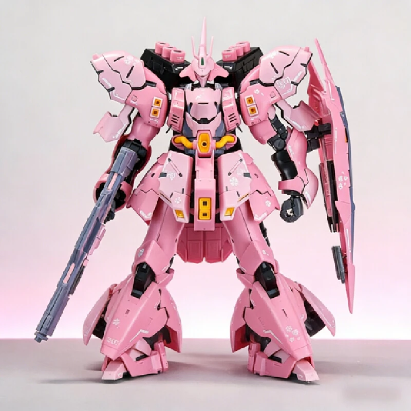 STAR RG Sazabi 1/144 Cherry Blossom Pink Color Scheme Mech Assembly Model Kit Action Figures Boys' Puzzle Toy Collectible Gift
STAR RG Sazabi 1/144 Cherry Blossom Pink Color Scheme Mech Assembly Model Kit Action Figures Boys' Puzzle Toy Collectible Gift
