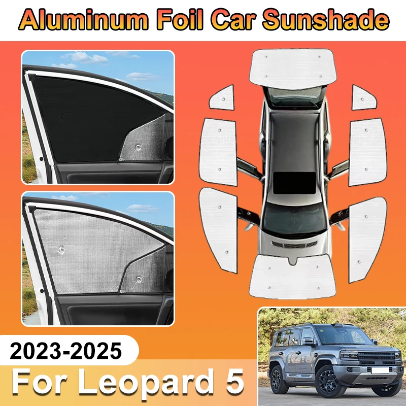 For Leopard 5 Accessories Denza B5 Fangchengbao Bao 5 2023 2024 2025 Car Covers SunShade Window Aluminium Foil Visor Heat Shield
For Leopard 5 Accessories Denza B5 Fangchengbao Bao 5 2023 2024 2025 Car Covers SunShade Window Aluminium Foil Visor Heat Shield