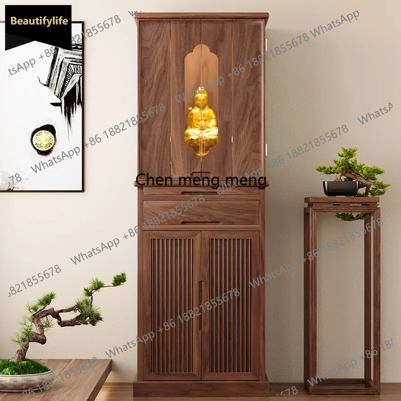 solid wood buddhist niche cabinet with door casual buddhist cabinet god of wealth cabinet black walnut niche guanyin altar c139
solid wood buddhist niche cabinet with door casual buddhist cabinet god of wealth cabinet black walnut niche guanyin altar c139