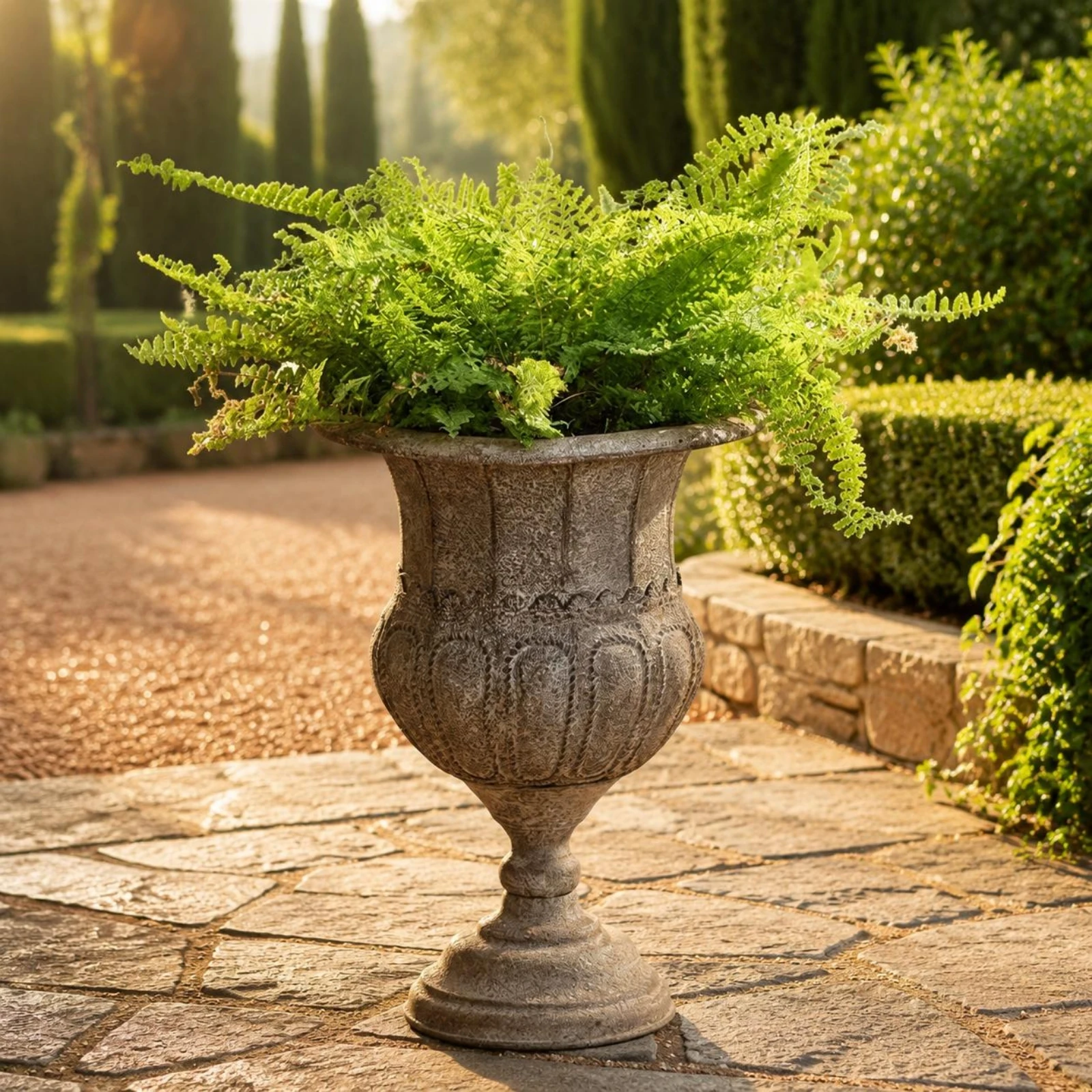 Embossed Urn Planter Iron Vintage Urn Planter Decorative Flower Pot Classical Outdoor Decor Ornamental
Embossed Urn Planter Iron Vintage Urn Planter Decorative Flower Pot Classical Outdoor Decor Ornamental