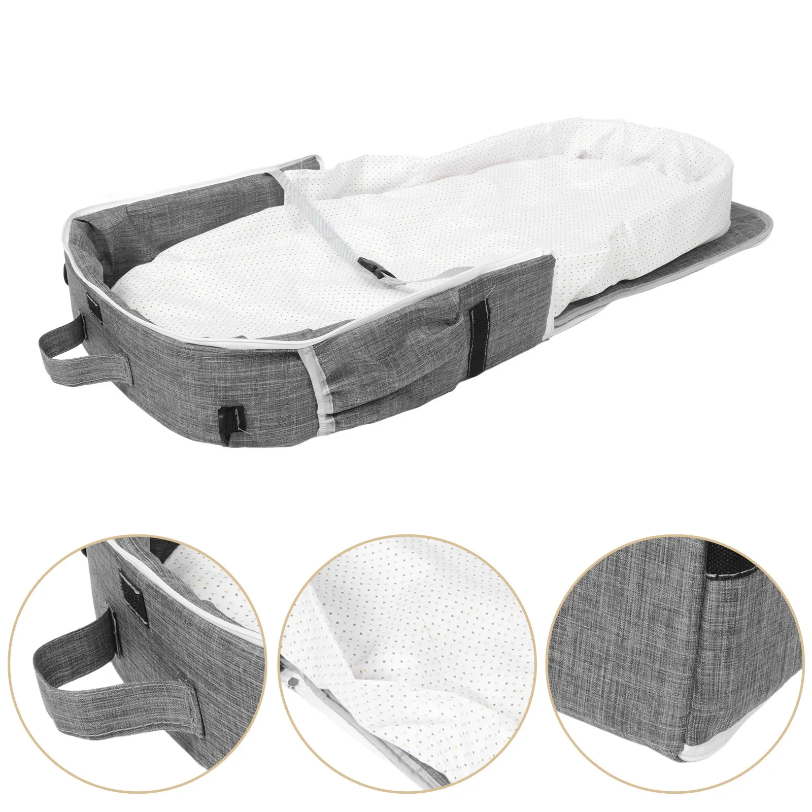 Portable Infant Bed Travel Foldable Baby Bed Multifunctional Toddler Cot Detachable Bedinbed Backpack Style Straps Travel
Portable Infant Bed Travel Foldable Baby Bed Multifunctional Toddler Cot Detachable Bedinbed Backpack Style Straps Travel