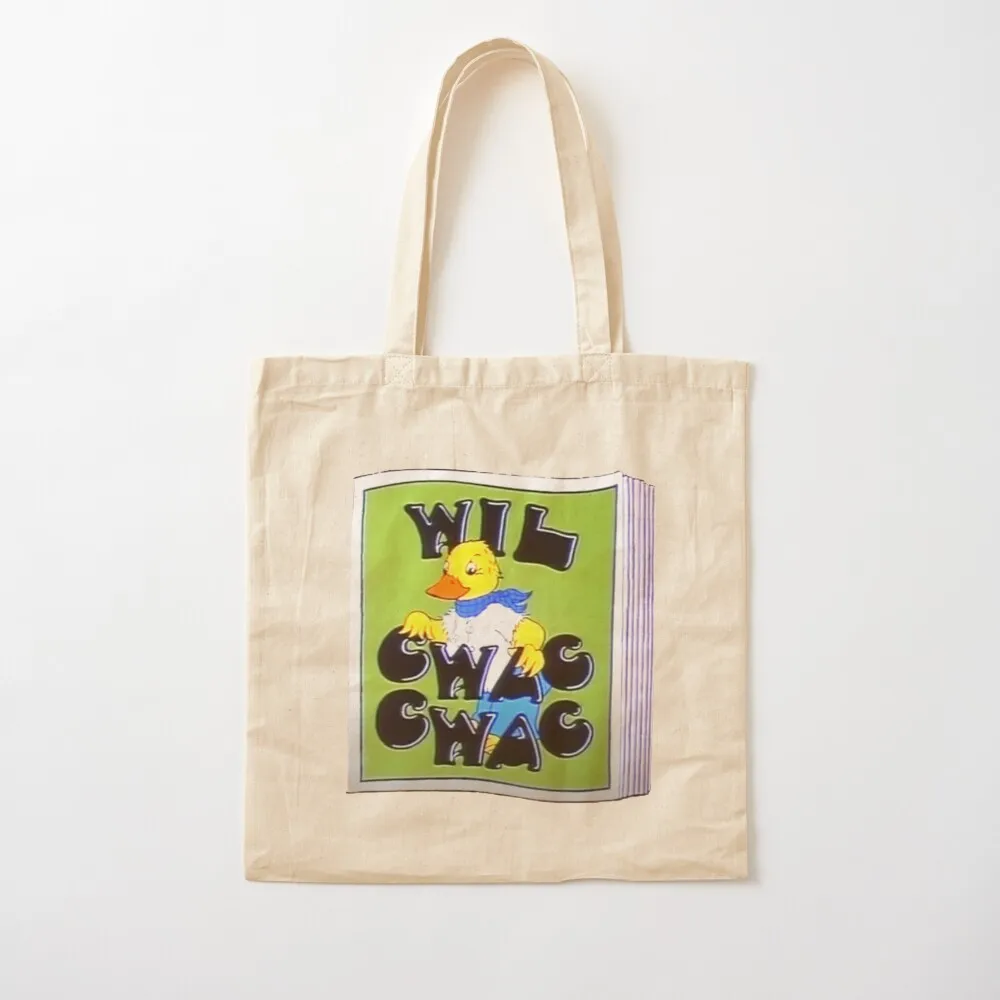 Wil Cwac Cwac / Will Quack Quack - Retro Children's TV Tote Bag Gift bags custom canvas bag Canvas bag for women Canvas Tote
Wil Cwac Cwac / Will Quack Quack - Retro Children's TV Tote Bag Gift bags custom canvas bag Canvas bag for women Canvas Tote