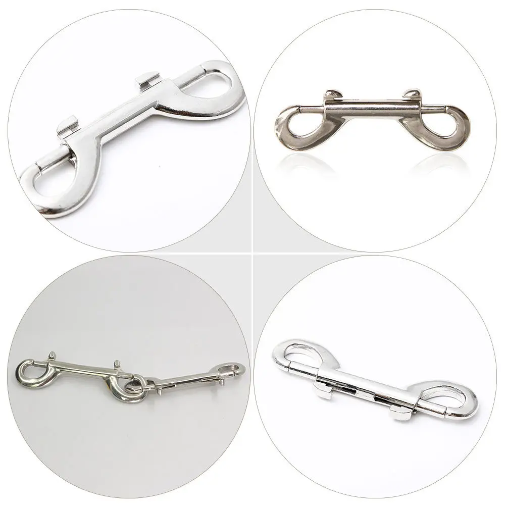 12Pcs Sturdy Double Ended Bolt Snaps Metal Hardware Buckles for Dog Leash Mountaineering Equestrian Diving Tools 
12Pcs Sturdy Double Ended Bolt Snaps Metal Hardware Buckles for Dog Leash Mountaineering Equestrian Diving Tools