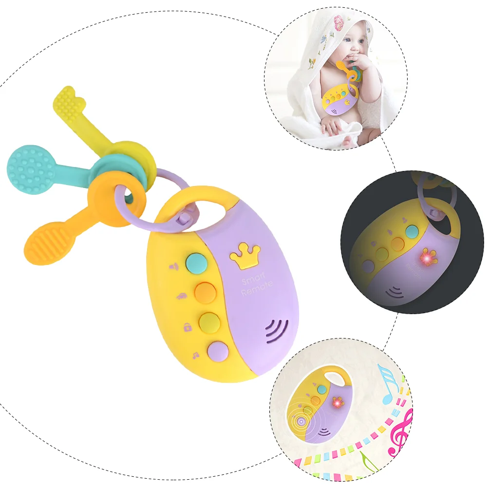 Infant Toys Early Education Puzzle Colorful Sound Flashing Musical Funny Baby Car Key with Teether Children Gift Simulation
Infant Toys Early Education Puzzle Colorful Sound Flashing Musical Funny Baby Car Key with Teether Children Gift Simulation
