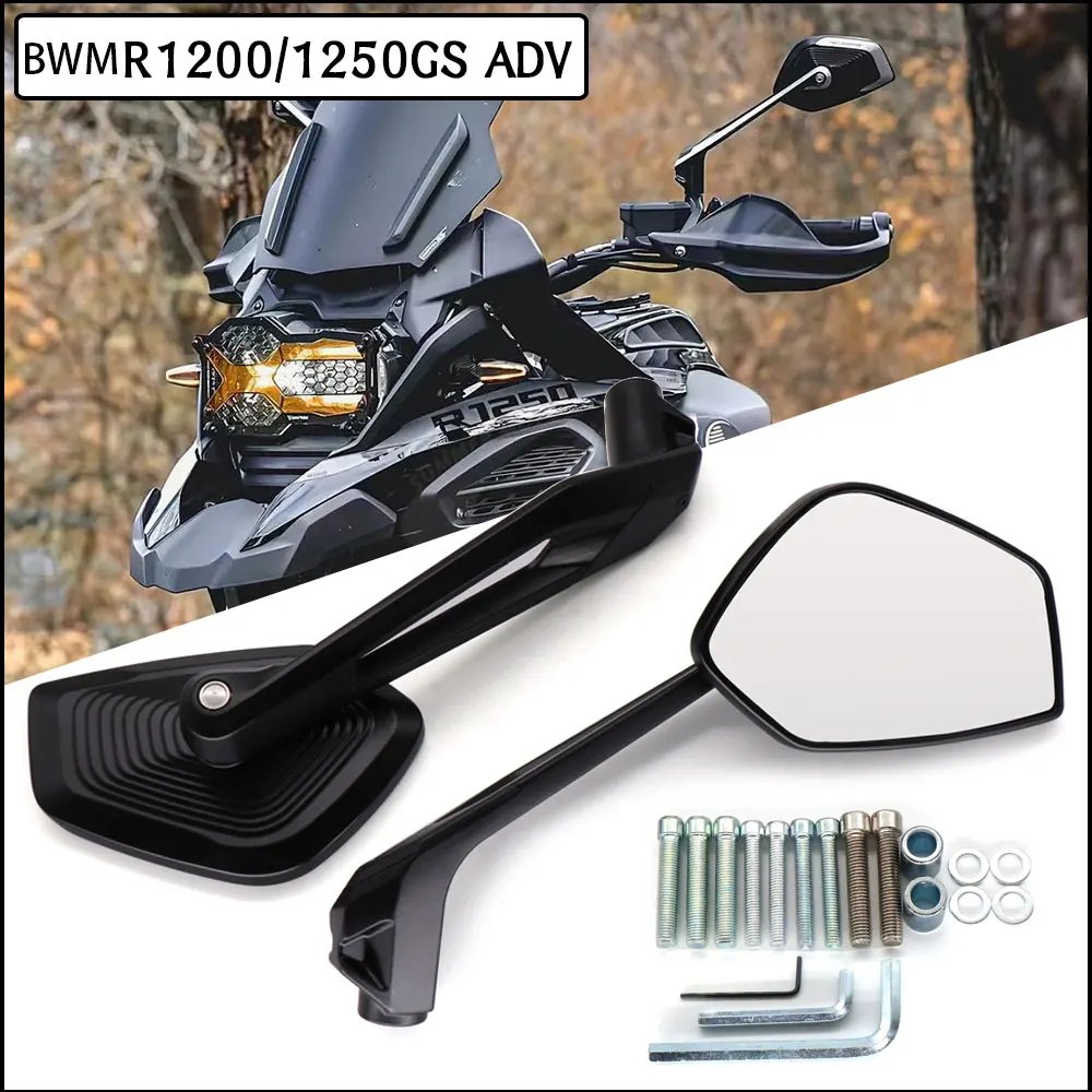 For BMW R1250GS R1200GS Motorcycle Accessories cnc Rear view Mirrors Moto Side Mirrors R 1250GS Adventure 1200GS View Mirror
For BMW R1250GS R1200GS Motorcycle Accessories cnc Rear view Mirrors Moto Side Mirrors R 1250GS Adventure 1200GS View Mirror