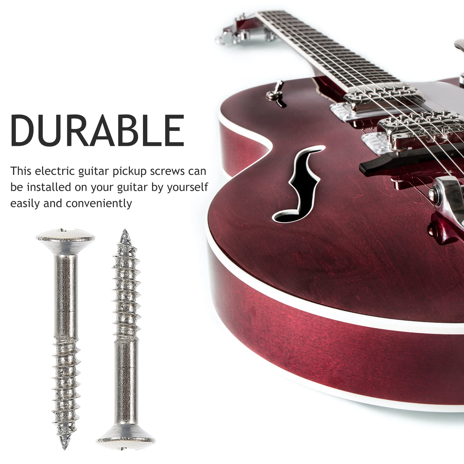 40 Pcs Pickup Screw Bass Guitar Kit Instruments Electric Humbucker Mounting Musical
40 Pcs Pickup Screw Bass Guitar Kit Instruments Electric Humbucker Mounting Musical