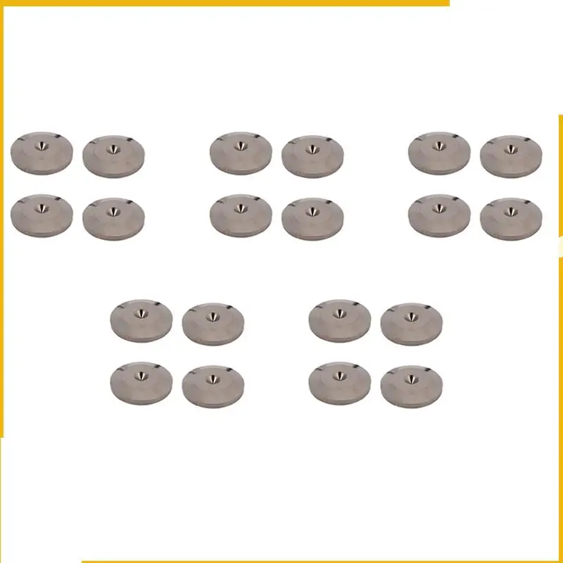 A93P 20 Pcs Speaker Pure Copper Spikes Pads Hifi Speaker Box Isolation Floor Stand Feet Cone Base Shoes Pad (Black)
A93P 20 Pcs Speaker Pure Copper Spikes Pads Hifi Speaker Box Isolation Floor Stand Feet Cone Base Shoes Pad (Black)