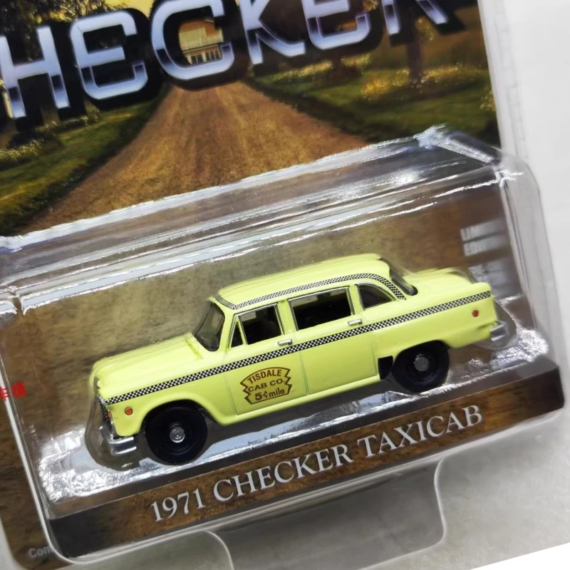 GreenLight 1:64 1971 Checker Taxicab Tisdale Collection Toys Small Gifts Model Wall Hanging
GreenLight 1:64 1971 Checker Taxicab Tisdale Collection Toys Small Gifts Model Wall Hanging