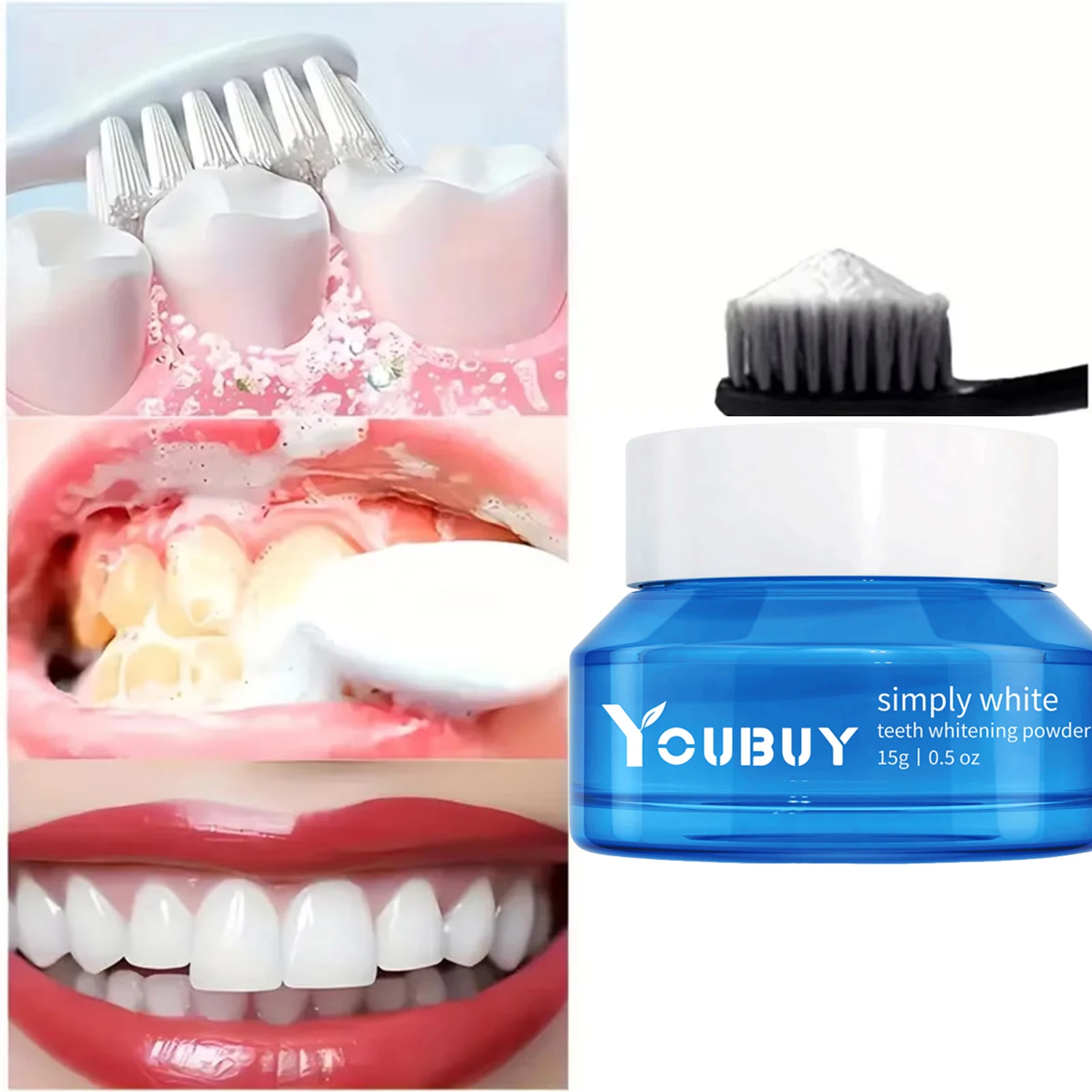 Dental Care Cleaning Powder Effectively Gently Cleanses Tooth Stains Maintains Long-Lasting Freshness Protects Teeth Oral Health
Dental Care Cleaning Powder Effectively Gently Cleanses Tooth Stains Maintains Long-Lasting Freshness Protects Teeth Oral Health