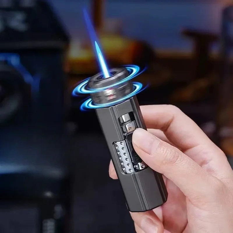 2025 Rotating Decompression Spray Butane Gas Torch Lighter Outdoor Portable Cool Fun Cigar Lighter Smoking Smoking Accessories
2025 Rotating Decompression Spray Butane Gas Torch Lighter Outdoor Portable Cool Fun Cigar Lighter Smoking Smoking Accessories