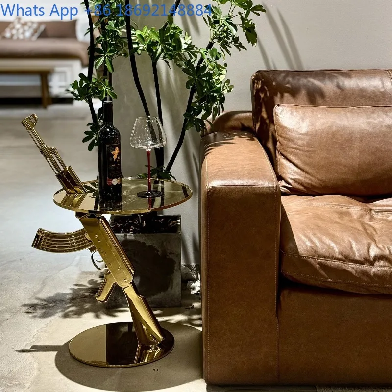 Italian Style Light Luxury Design Side Table Creative Stainless Steel Home Art High-End Sofa Corner Table
Italian Style Light Luxury Design Side Table Creative Stainless Steel Home Art High-End Sofa Corner Table