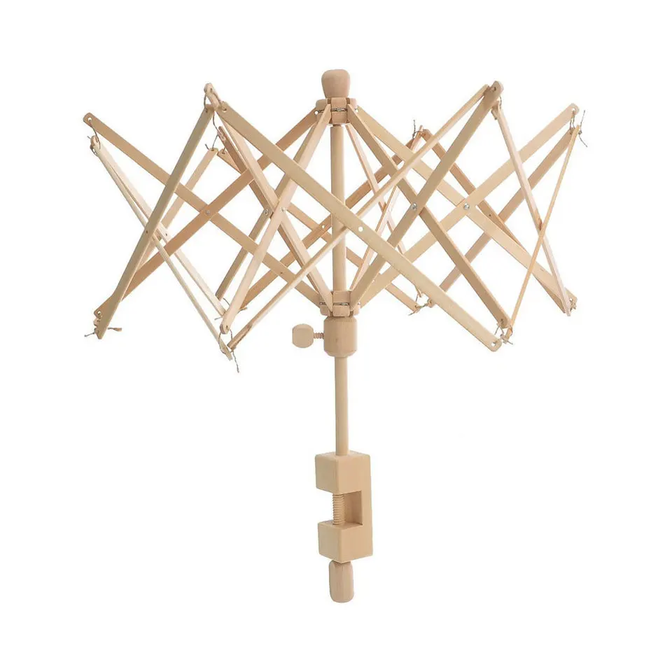 1 шт., деревянная намотка пряжи в форме зонтика, регулируемый держатель катушки пряжи для вязания, вышивки, ровинга, вязания крючком, поделок своими руками 
1 шт., деревянная намотка пряжи в форме зонтика, регулируемый держатель катушки пряжи для вязания, вышивки, ровинга, вязания крючком, поделок своими руками