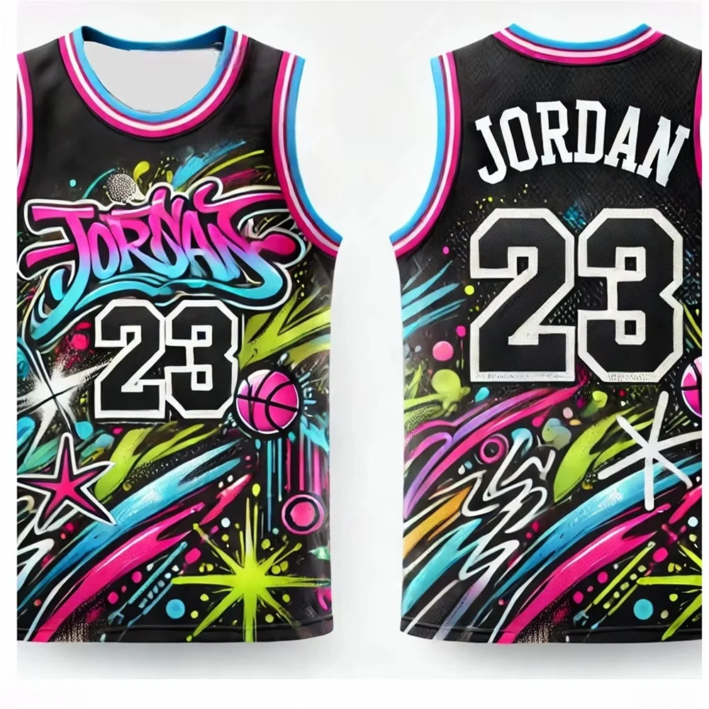 Chat GPT Smart Design USA Basketball Jersey Jordan Graffiti Street No. 23 Basketball Jersey Vest Quick-drying Basketball Jersey
Chat GPT Smart Design USA Basketball Jersey Jordan Graffiti Street No. 23 Basketball Jersey Vest Quick-drying Basketball Jersey
