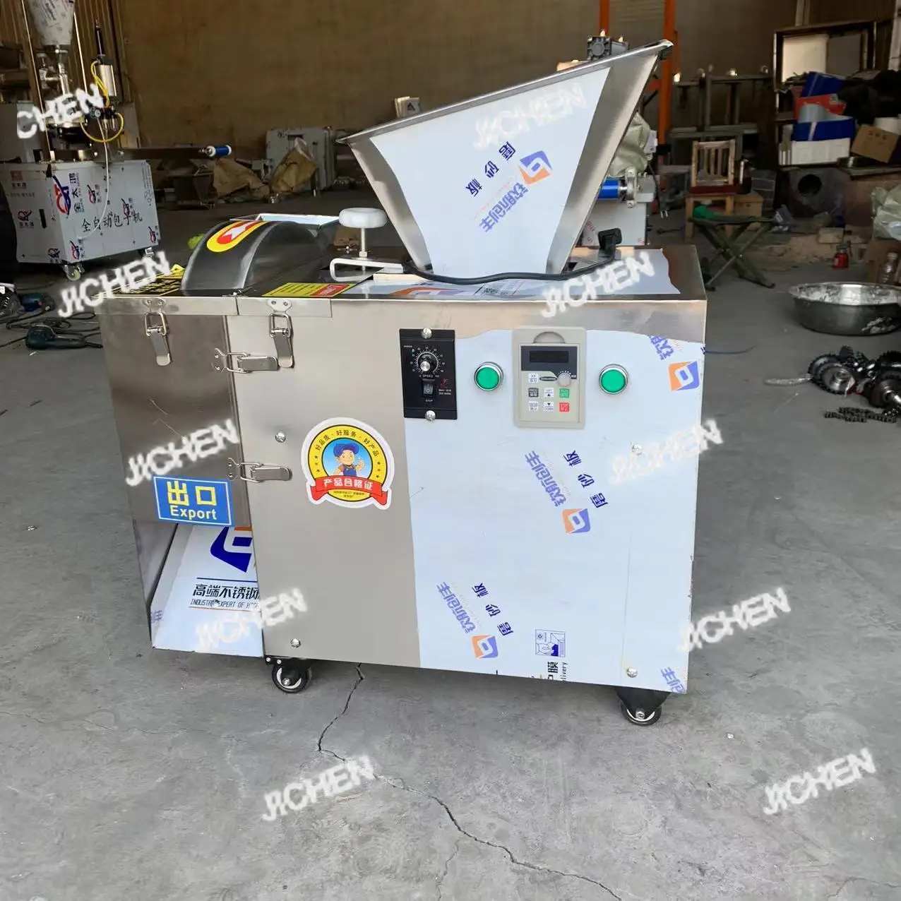 JYC Automatic Dough Dividing Machine Commercial Small Dough Dispenser Lantern Festival Moon Cake Filling Dough Rounding Machine
JYC Automatic Dough Dividing Machine Commercial Small Dough Dispenser Lantern Festival Moon Cake Filling Dough Rounding Machine