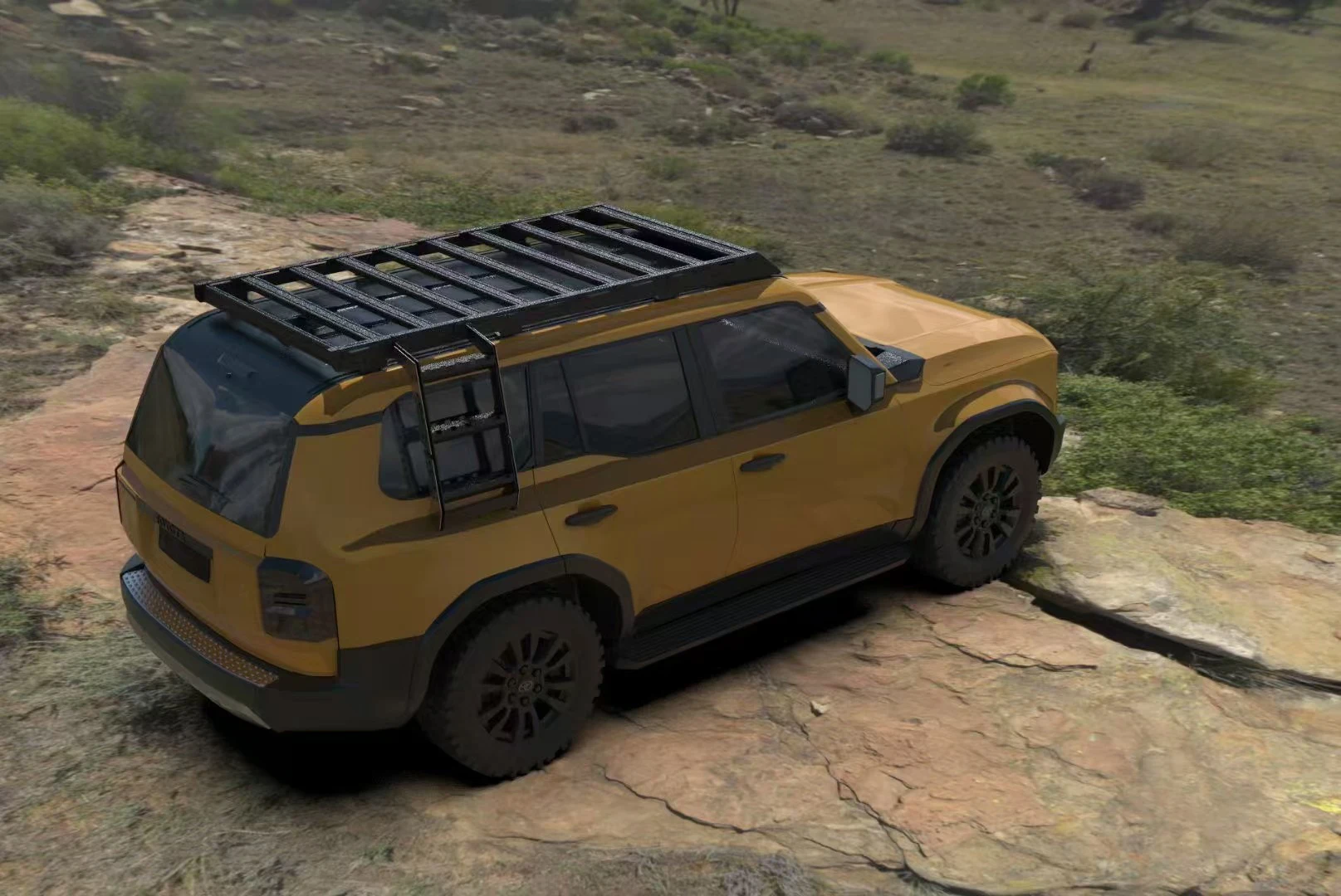 High Quality Hot Sale 4x4 Car Roof Rack + Side Ladder
High Quality Hot Sale 4x4 Car Roof Rack + Side Ladder