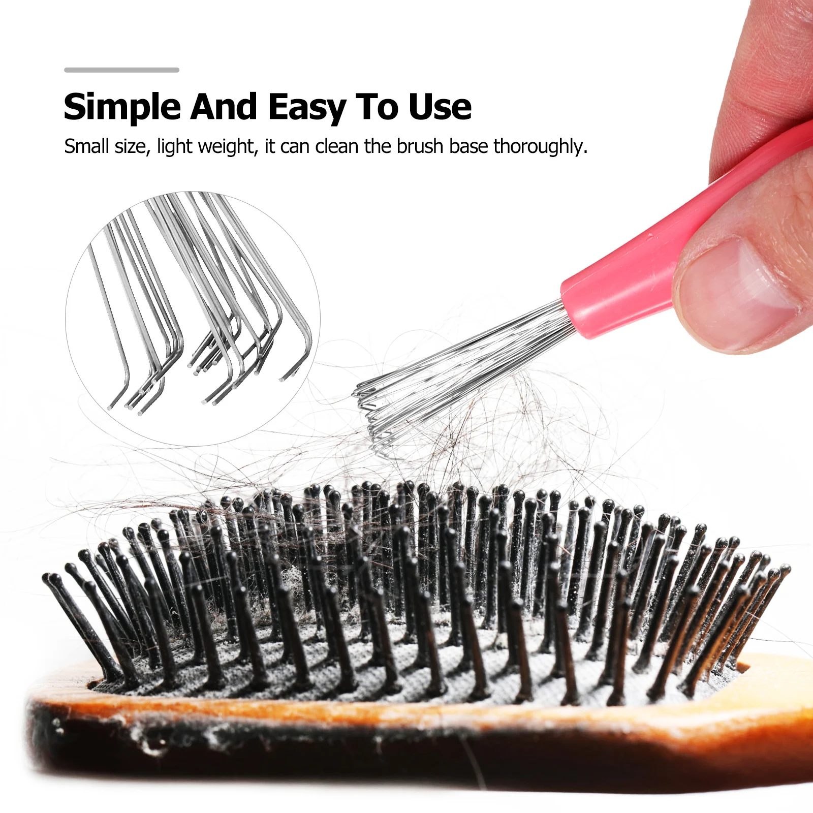 4 Pcs Cleaner Tools Pink Purple Easy Comb Hair Removal Durable Material Hairbrush Cleaner Tool Home Salon Travel Use
4 Pcs Cleaner Tools Pink Purple Easy Comb Hair Removal Durable Material Hairbrush Cleaner Tool Home Salon Travel Use