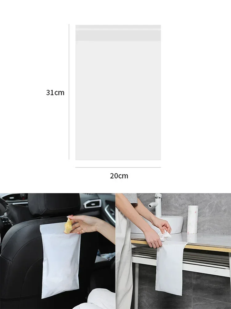 Garbage Bag Disposable Bag Household Commodity Car Garbage PEVA + PET Plastic For Office Bathroom Size 31x20cm
Garbage Bag Disposable Bag Household Commodity Car Garbage PEVA + PET Plastic For Office Bathroom Size 31x20cm