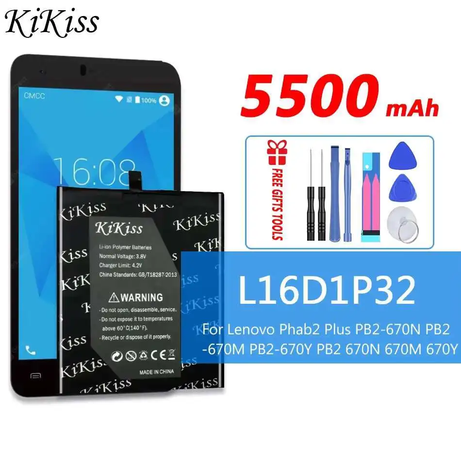 Аккумулятор для планшета L16D1P32 5500 мАч для Lenovo Phab2 Plus PB2-670N PB2-670M PB2-670Y PB2 670N 670M 670Y
Аккумулятор для планшета L16D1P32 5500 мАч для Lenovo Phab2 Plus PB2-670N PB2-670M PB2-670Y PB2 670N 670M 670Y